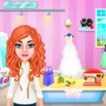 wedding dress up & designer: dress tailor salon android application logo